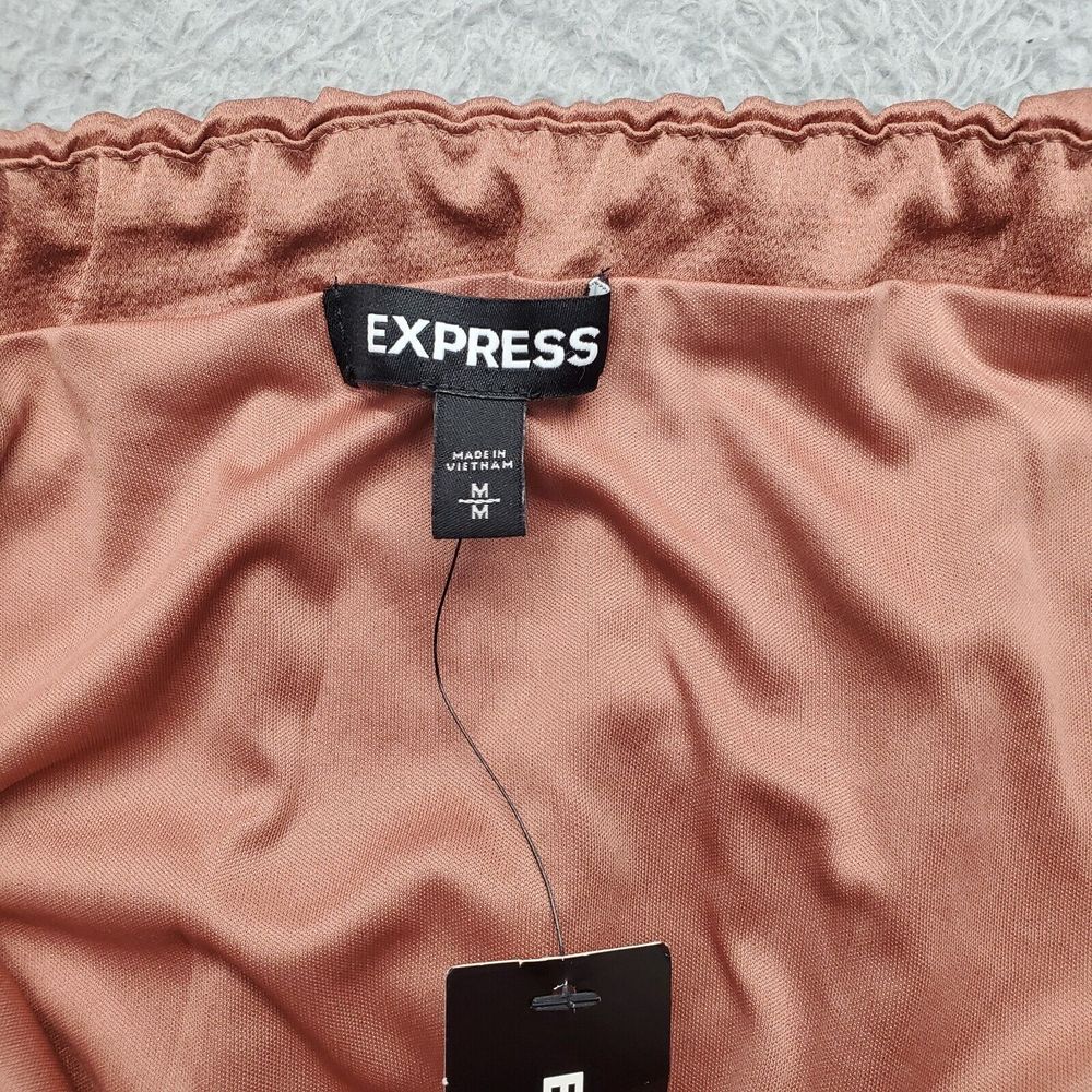 Express Rust Strapless Mini Dress - Picture 14 of 15